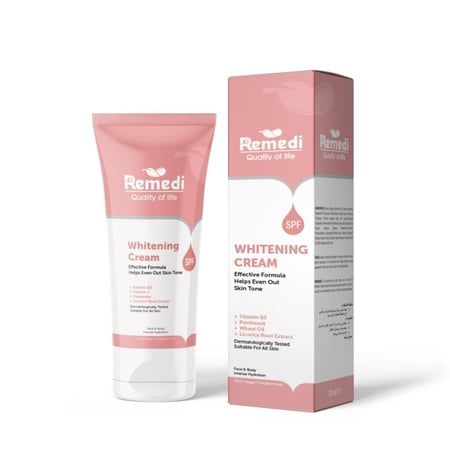 ريميدي كريم تفتيح البشرة مناسب للوجه والجسم والمناطق الحساسة 100 مل