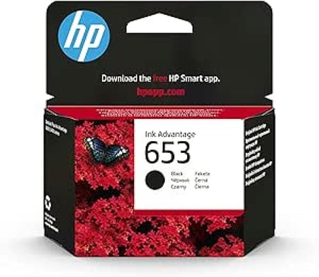 خرطوشة حبر HP 653 السوداء