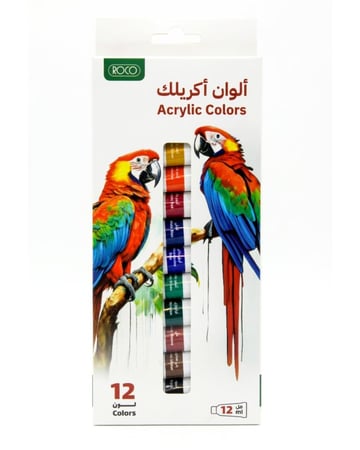 الوان اكريلك عصار 12لون12ml