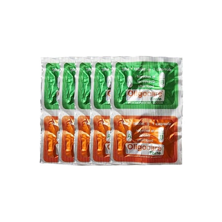 ماير، أوليجوكير فورتي، مكمل غذائي يعزز إنتاج الحيوانات المنوية ويعزز وظائفها بشكل مثالي - 20 حبة (10 كبسولات + 10 أقراص)