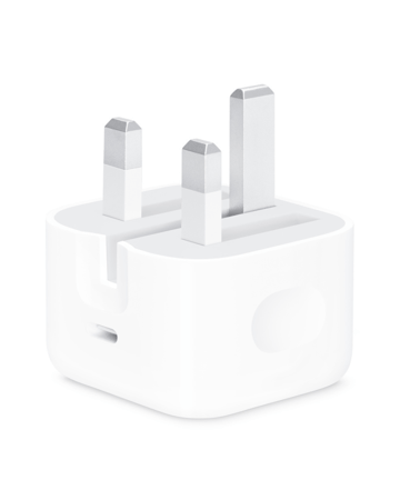 شاحن من آبل اصلي 100%  بتقنية typ c  متوافق مع الهواتف الذكية  Apple 20W USB-C Power Adapter