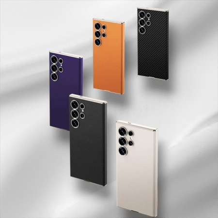 جراب كفر غطاء حماية من الجلد لهاتف سامسونج جالكسي اس 25 الترا