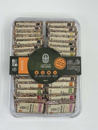 حلاوة سمسمية فاخرة مشكلة جميع النكهات 500 جرام - طبعا طبيعي