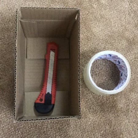 كرتون شحن صغير حزمه ( 25 كرتون )