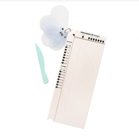 لوح صنع علب المفاجأت المتحركة بأشكال متعددة - 9 قطع