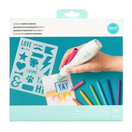 مجموعة البدء في مشروع جهاز إير برش ميكر اللاسلكي من وي آر ميموري كيبرز