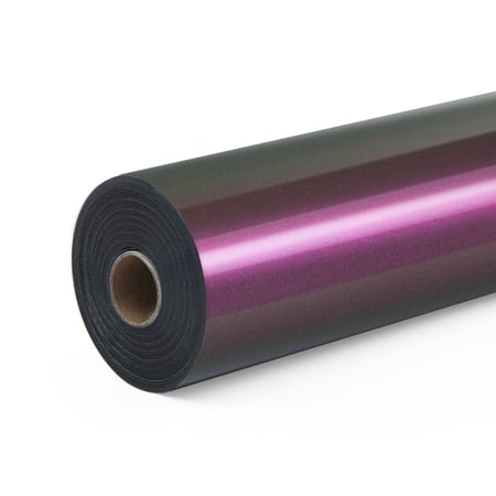 لفة فينيل حراري كاميليون (أخضر - بنفسجي)