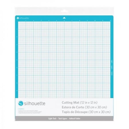 سيلويت حصيرة ذو لاصق خفيف قياس 12 إنش ×12 إنش