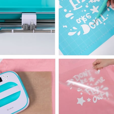 لفة فينيل حراري (أصفر لامع)