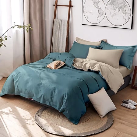 طقم مفرش فندقي