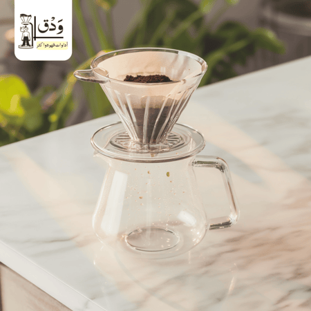 قمع V60 كرستال تايمور - مقاس 00 | Timemore Crystal Eye Dripper