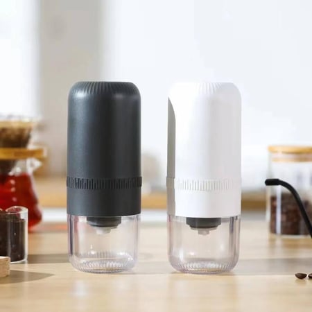 مطحنة قهوة كهربائية لاسلكية بمنفذ شحن USB