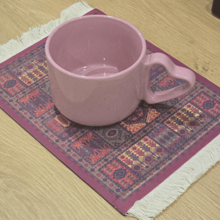 كوب سيراميك مسكة قلب