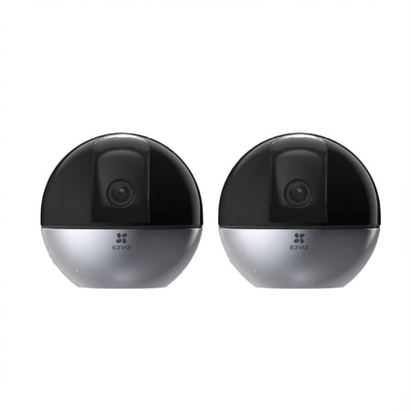 عدد 2 كاميرا مراقبة واي فاي Ezviz C6W بدقة 4 ميجا شامل التركيب