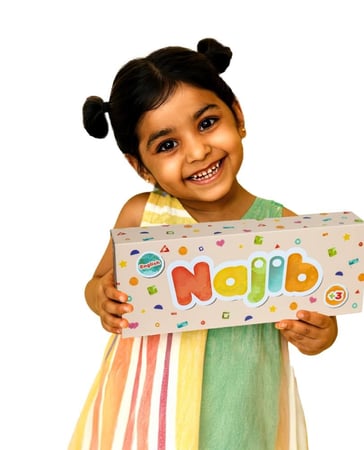 لعبة نجيب - تعليم الحروف الانجليزية