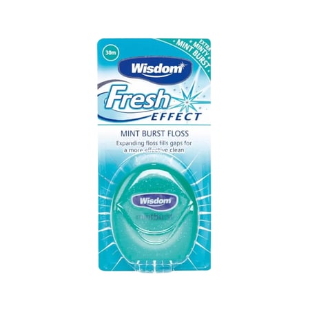 خيط تنظيف الاسنان المنعش بالنعناع - 30 متر