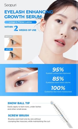 سيروم سيبوري لاشروم لتعزيز نمو الرموش - 10 جرام