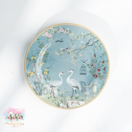 طقم صحون حديقة الاحلام - المنزل الريفي الهادئ