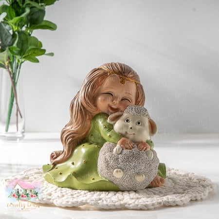 تحفة البنت المرحة والخروف عيد الاضحي