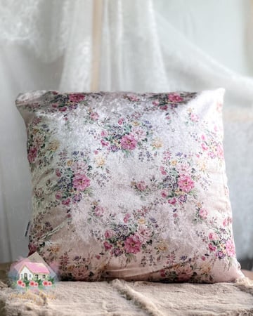 3591 كوشن ندى الورود (لون وردي)