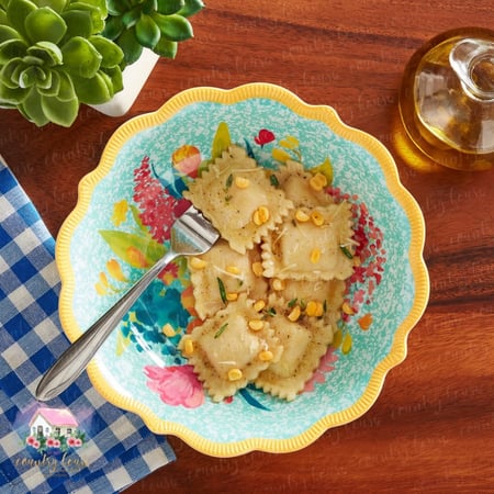 زبدية ميلامين بطابع ريفي - المنزل الريفي الهادئ