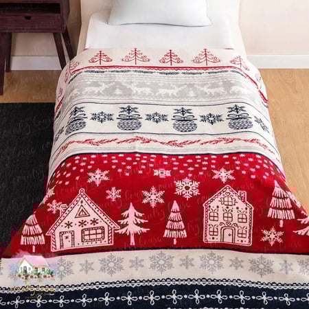 بطانية شتوية مميزة - المنزل الريفي الهادئ
