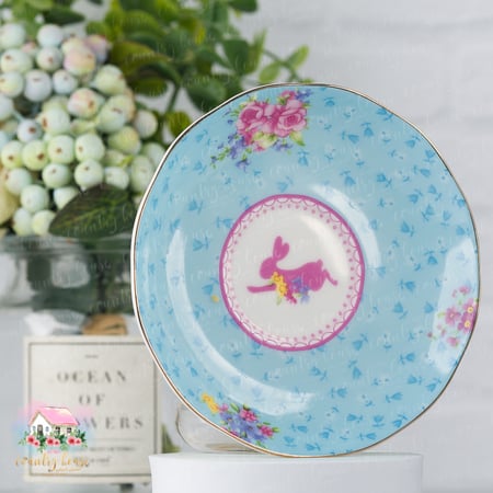 كوب المنزل الريفي بنقشة رويال البرت 5 - المنزل الريفي الهادئ