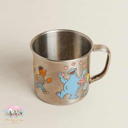 كوب معدني شارع السمسم - المنزل الريفي الهادئ