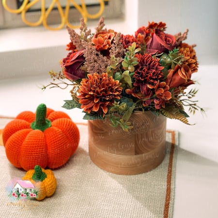 زهور خريفية رقم 2 - المنزل الريفي الهادئ