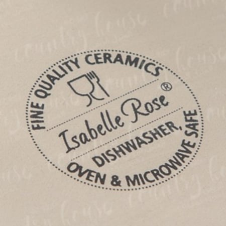 3492 صينية بايركس زهرية مطبوعة يدويا من إزابيل روز