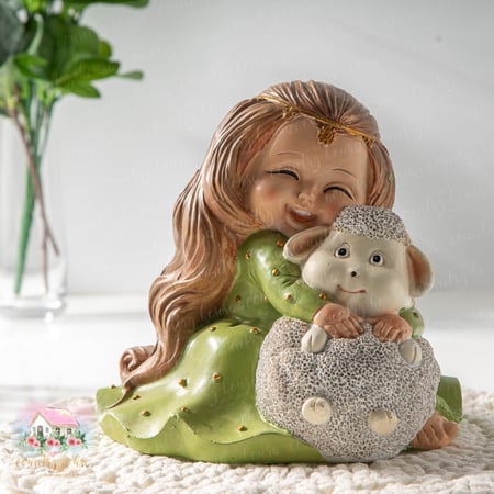 تحفة البنت المرحة والخروف عيد الاضحي