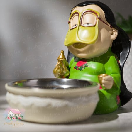 صحن تقديم أم سلوم - المنزل الريفي الهادئ