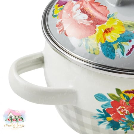 قدور معدنية ريفية صغيرة مميزة مناسبة للتقديم - المنزل الريفي الهادئ