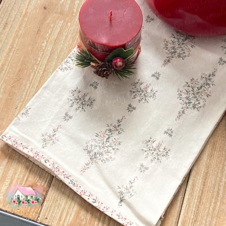 مفرش الشجرة الشتوية - المنزل الريفي الهادئ