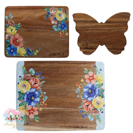 طقم قطاعات مميزة من الخشب الطبيعي رقم 2 - المنزل الريفي الهادئ