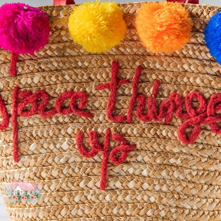 سلة خوص Space things up للرحلات - المنزل الريفي الهادئ