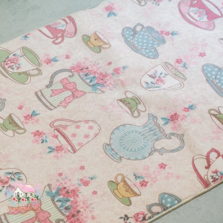 سجادة اواني المطبخ المميزة  - المنزل الريفي الهادئ