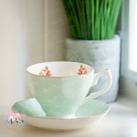 كوب المنزل الريفي بنقشة رويال البرت 14 - المنزل الريفي الهادئ