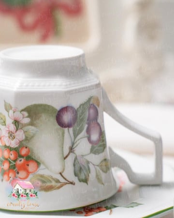 3737 كوب مع صحنين انتيك من جونسون برذرز Johnson Brothers (1)