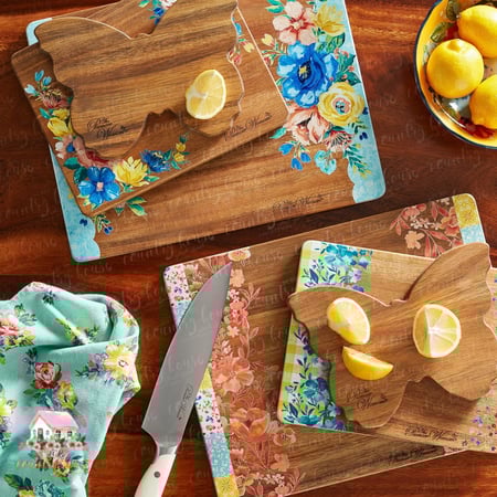 طقم قطاعات مميزة من الخشب الطبيعي رقم 2 - المنزل الريفي الهادئ