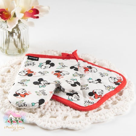 طقم ميكي للمطبخ من قطعتين