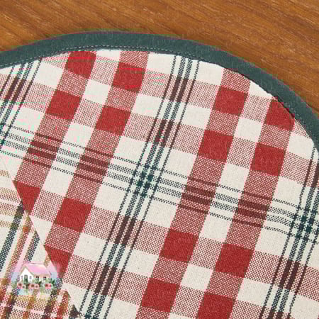 لبادة القلب بفن الباتشورك - المنزل الريفي الهادئ