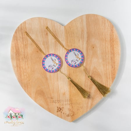 3582 تعليقة الأميرة والوحش لأباريق الشاي والقهوة (للقطعة الواحدة)