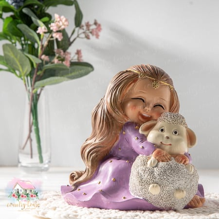 تحفة البنت المرحة والخروف عيد الاضحي