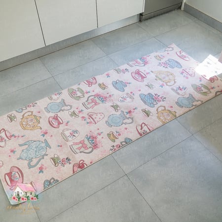 سجادة اواني المطبخ المميزة  - المنزل الريفي الهادئ