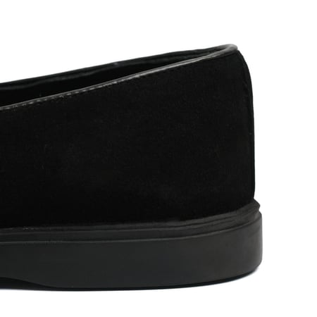 لوفر شامواه كلاسيكي لون اسود