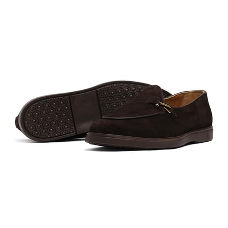 لوفر شامواه كلاسيكي لون بني