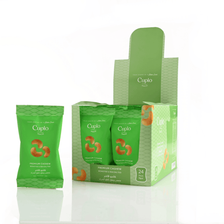 كاجو محمص بملح البحر (40جرام*24)