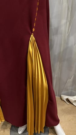 فستان جنوبي عودي و كسرات كموني