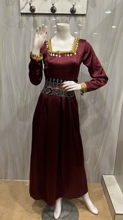 فستان تاسيس عودي من قطعتين